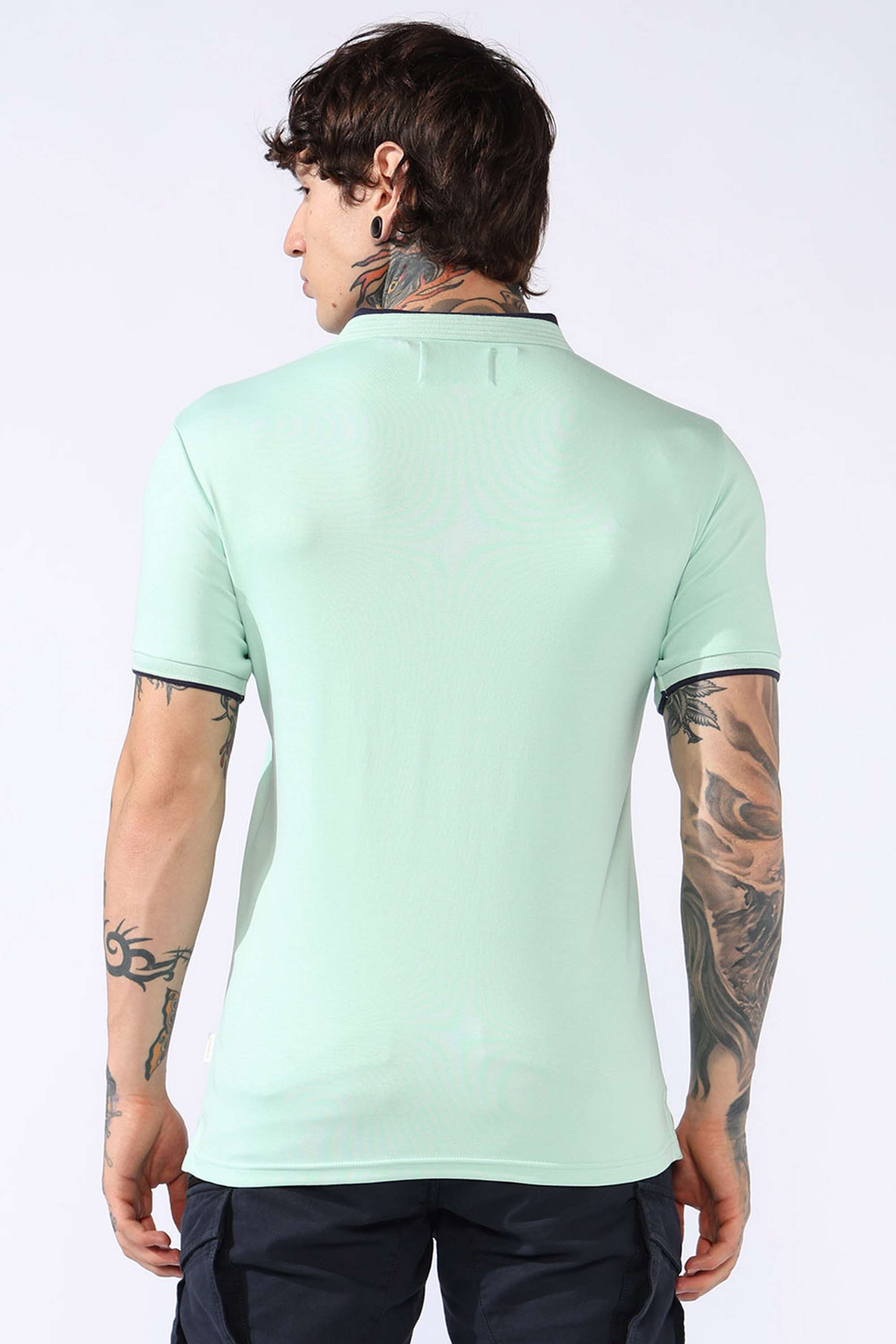 Solid-Cotton-Regular-Fit-Men-Polo-T-Shirt