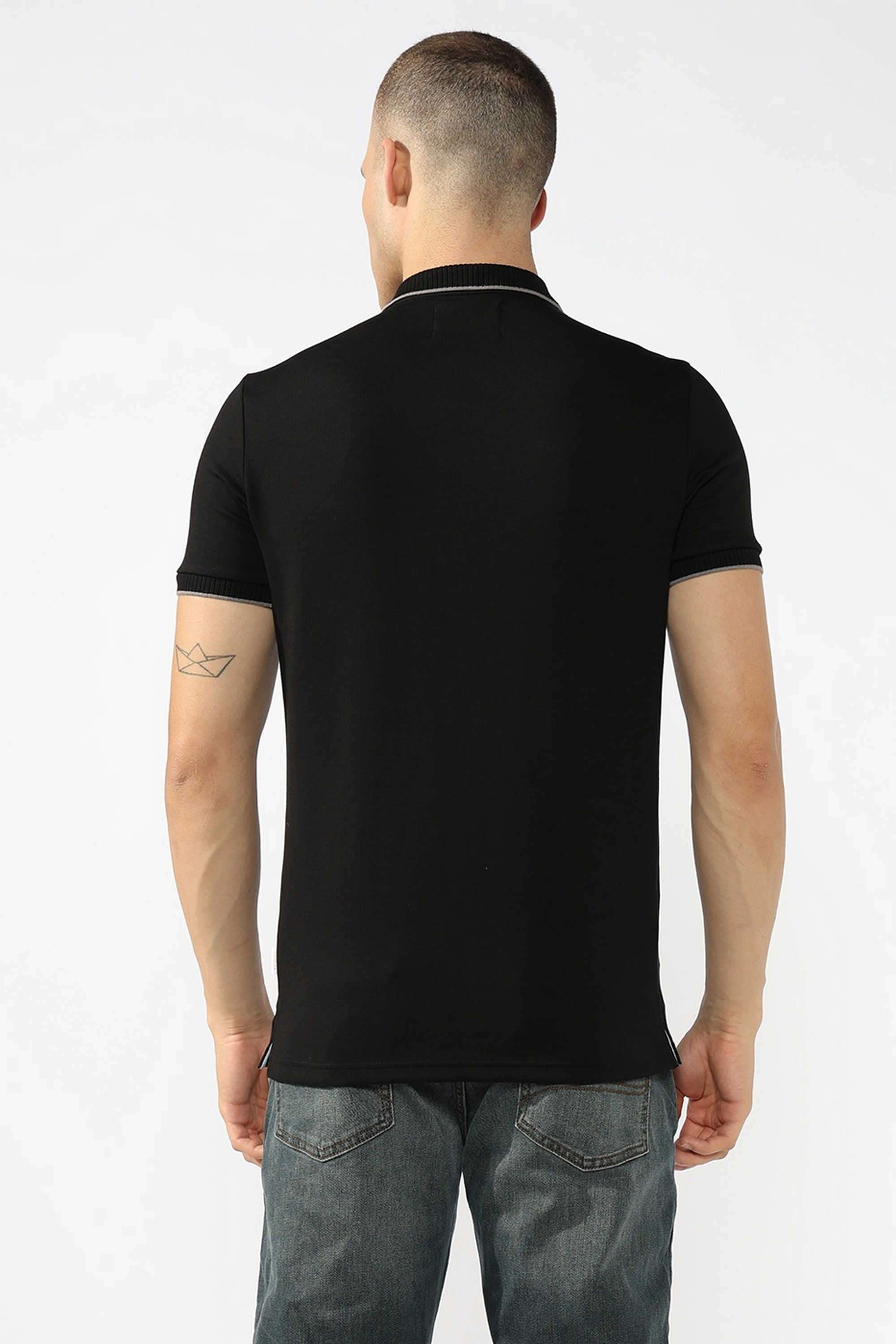 Solid-Cotton-Round-Neck-Men-s-T-Shirt