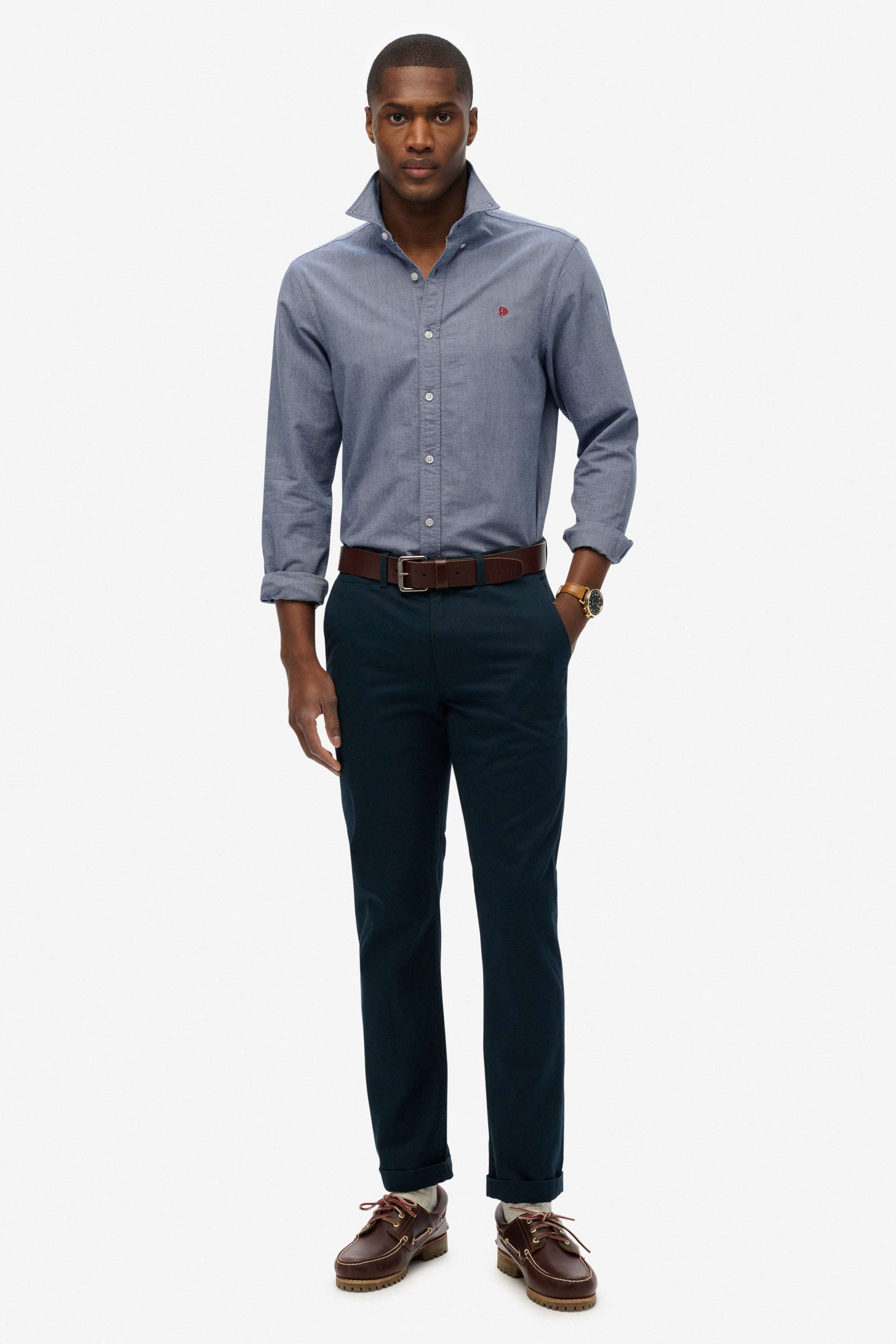 Solid-Cotton-Regular-Fit-Men-s-Shirt