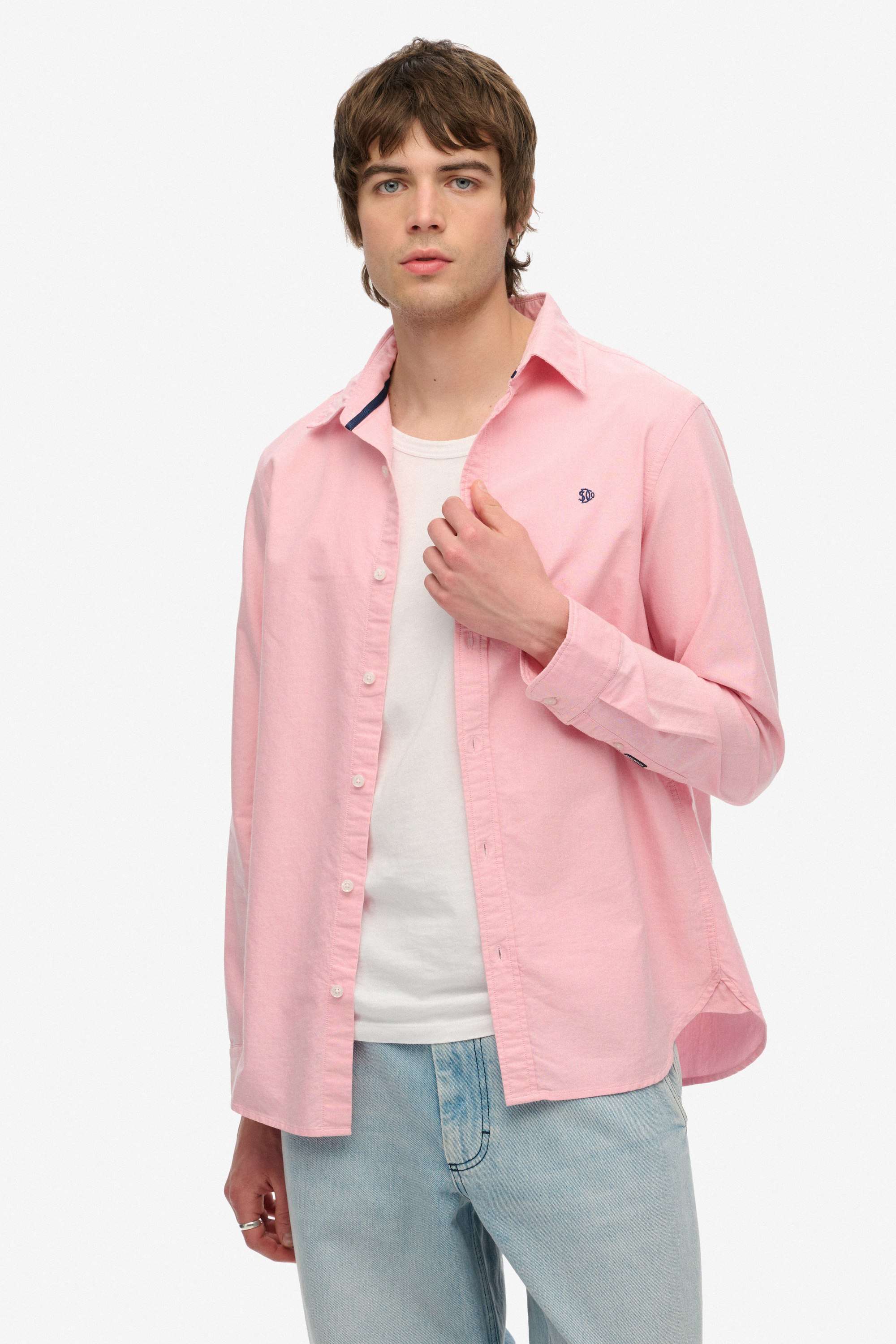 Solid-Cotton-Regular-Fit-Men-s-Shirt