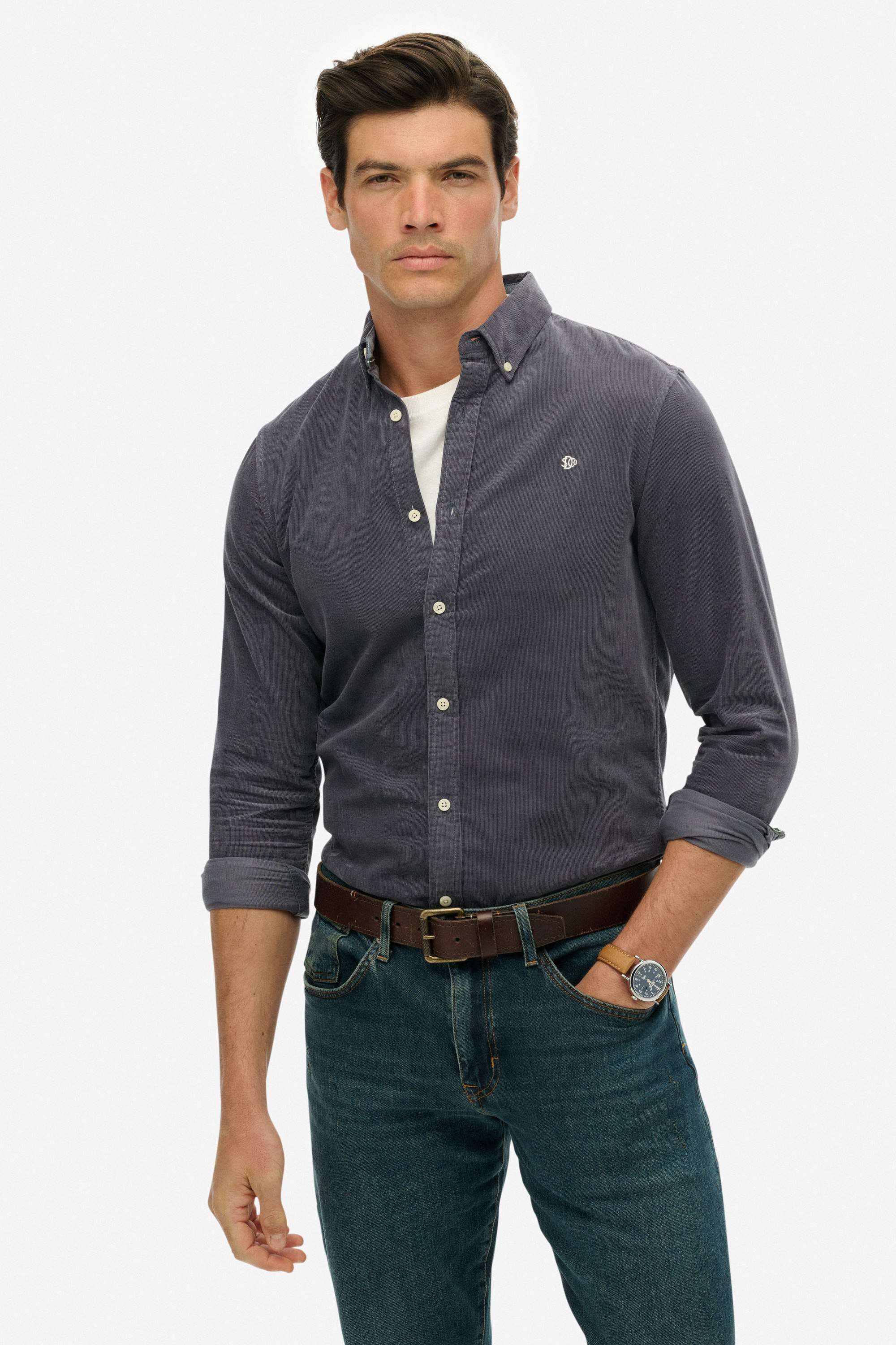 Cotton-Solid-Regular-Fit-Shirt