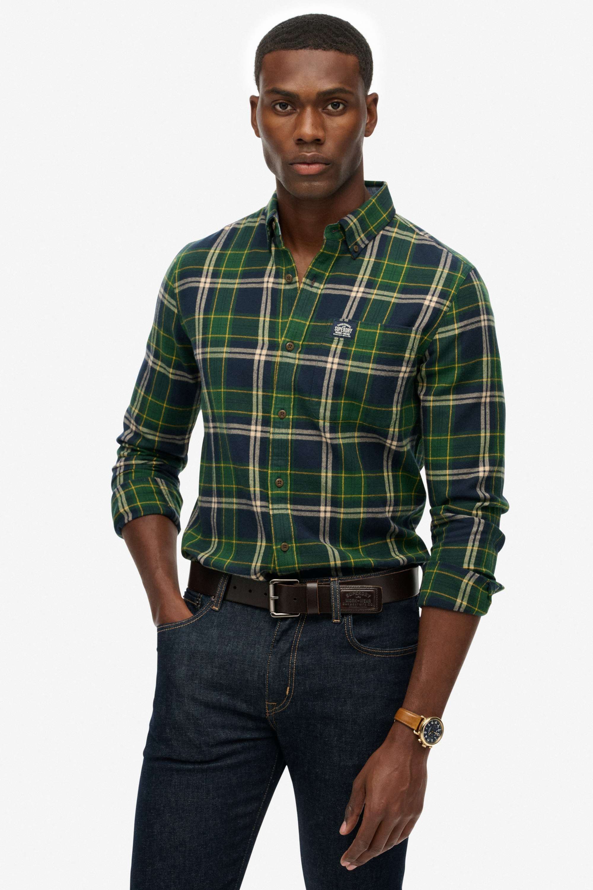 Cotton-Solid-Regular-Fit-Shirt