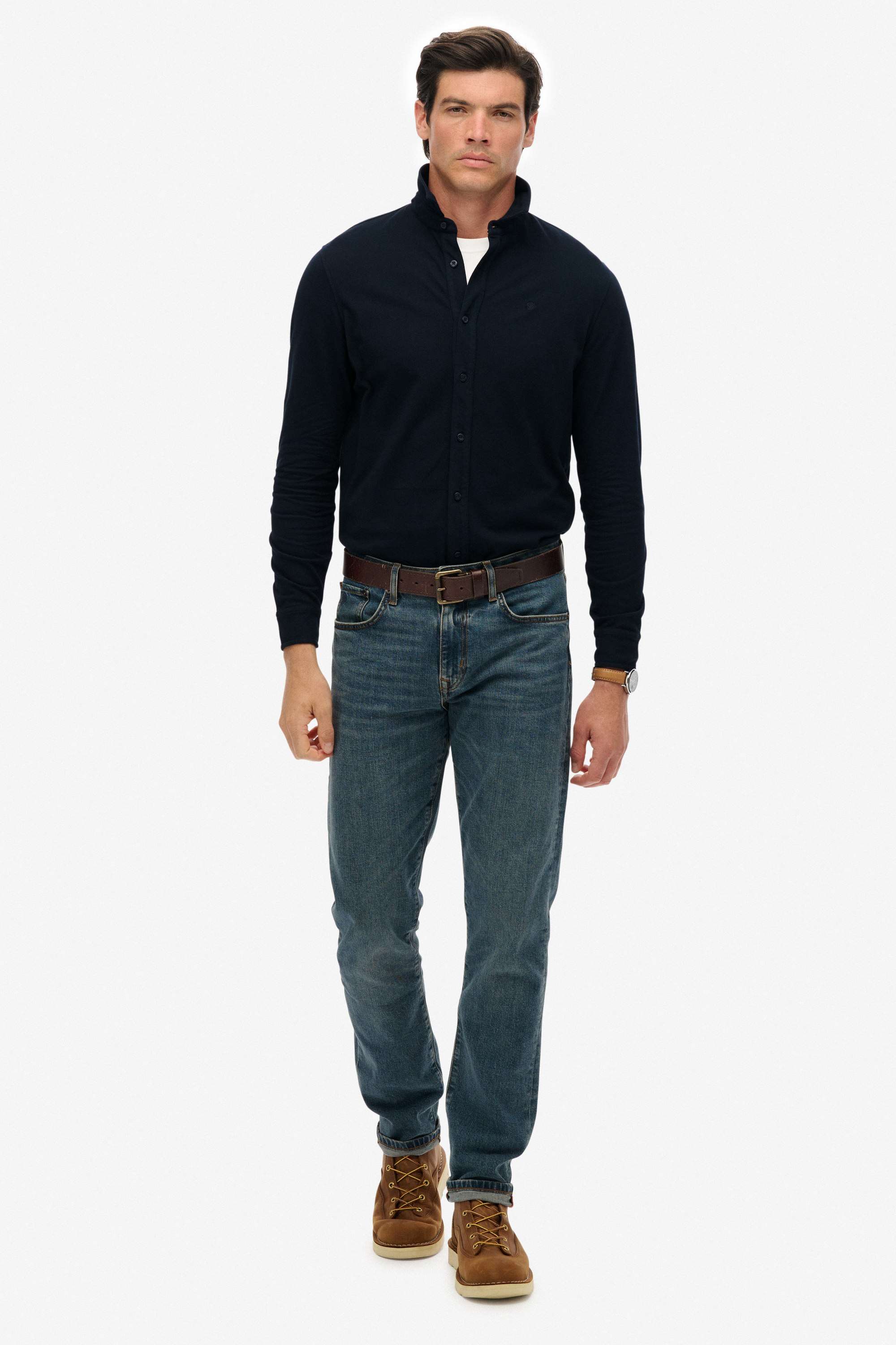 Cotton-Solid-Regular-Fit-Shirt