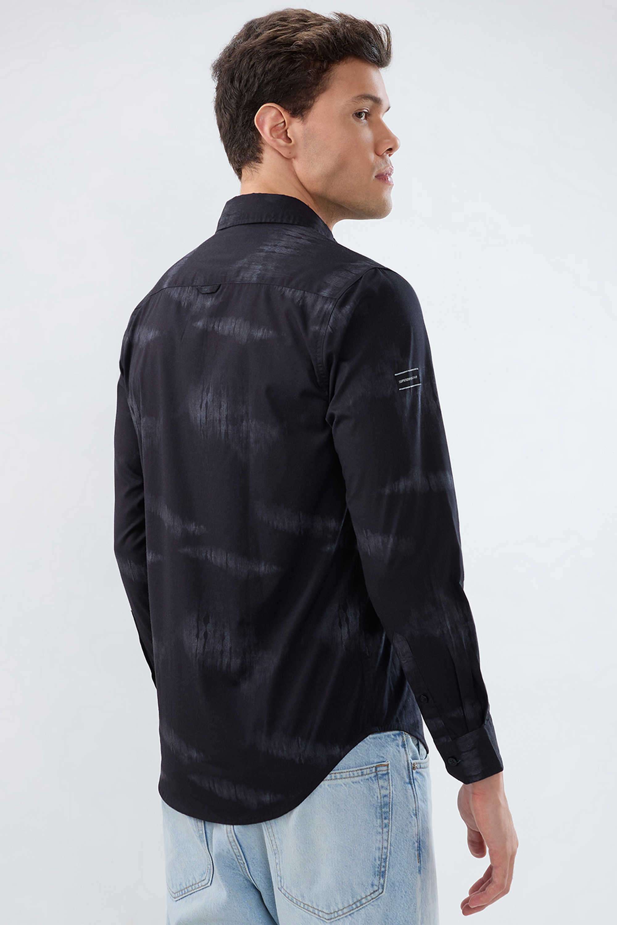 Solid-Cotton-Regular-Fit-Men-Casual-Wear-Shirt
