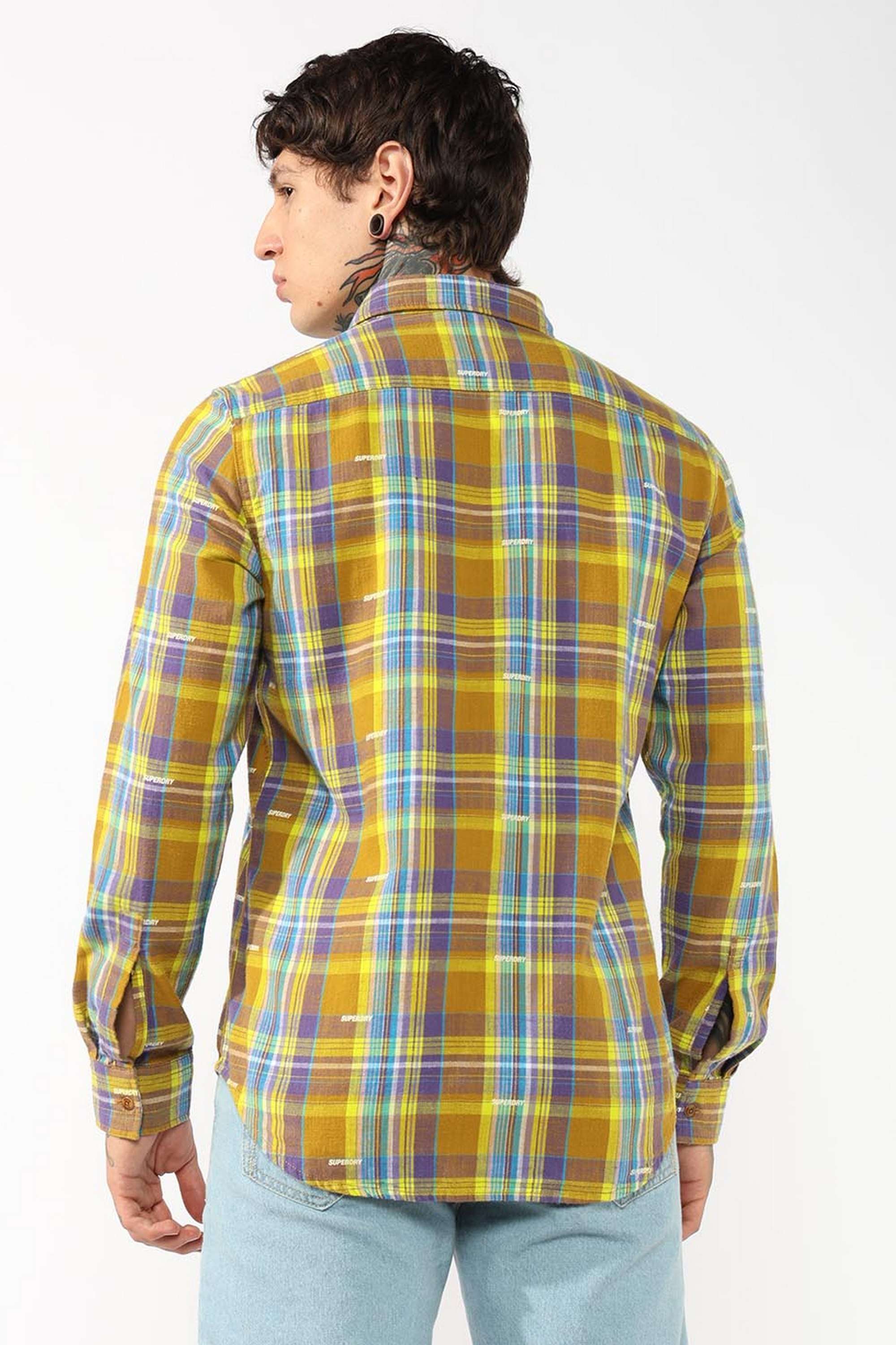 Checks-Cotton-Regular-Fit-Men-s-Casual-Shirt