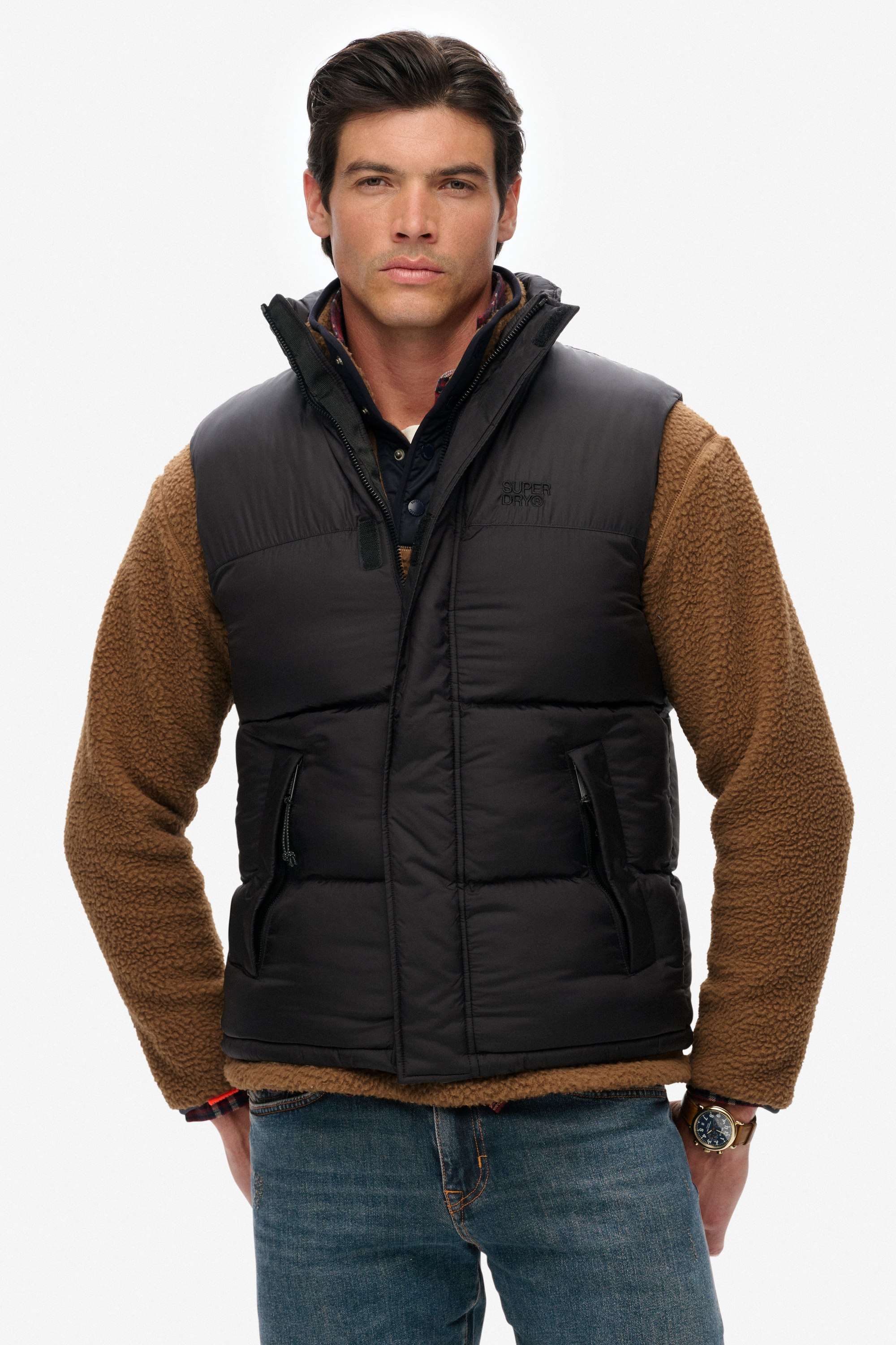 Solid-Cotton-Regular-Fit-Men-s-Jacket