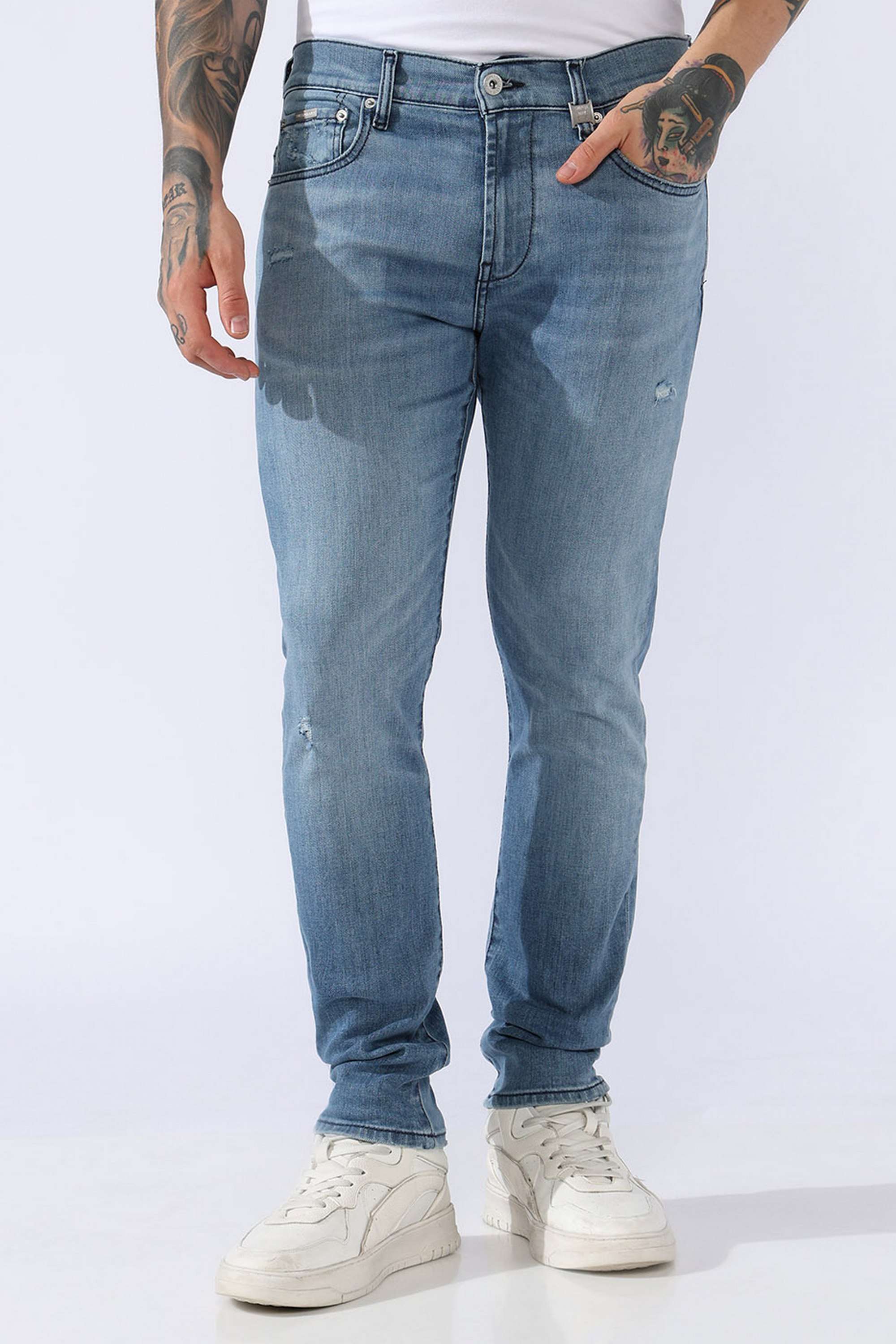 Solid-Cotton-Regular-Fit-Men-s-Jeans