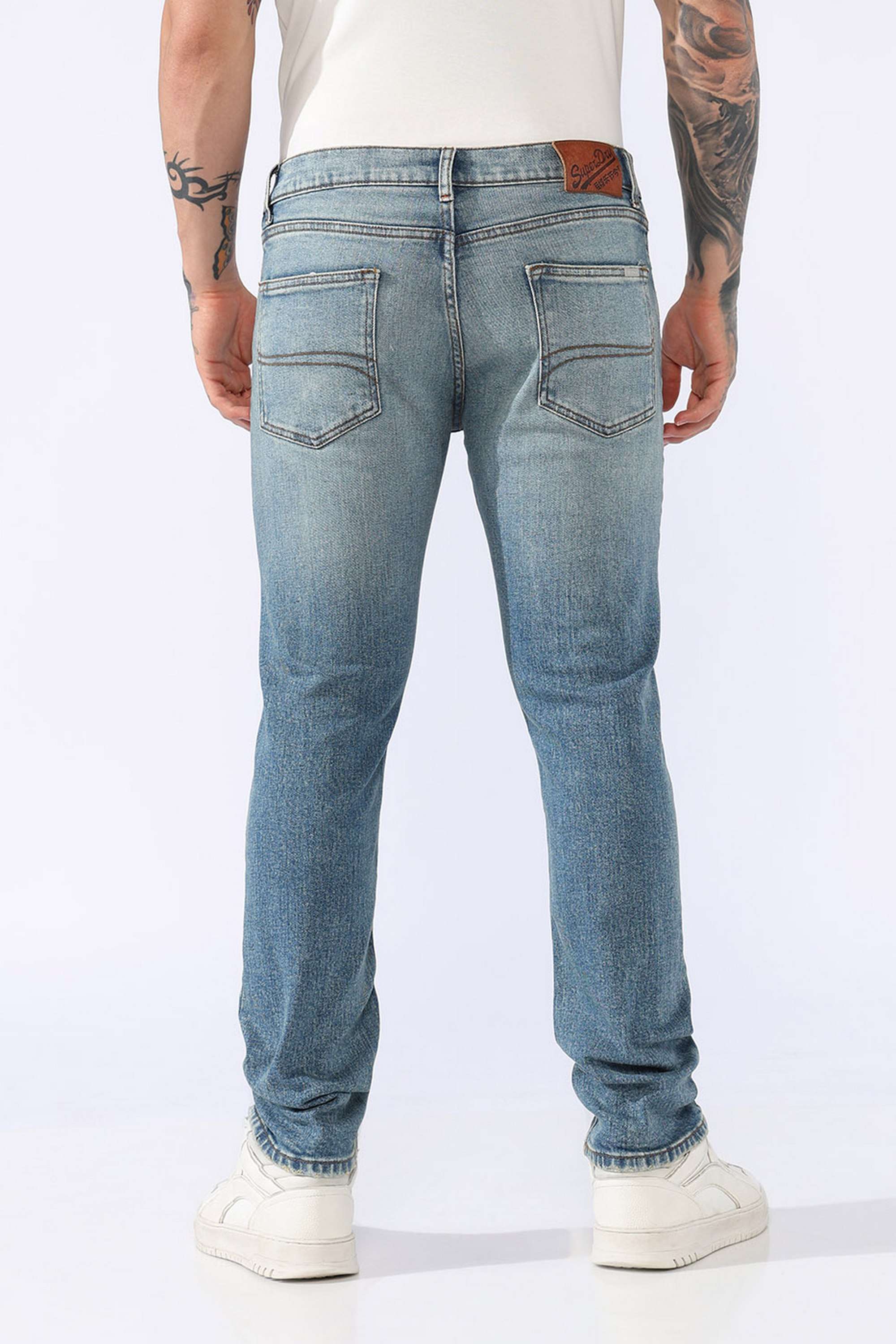 Solid-Cotton-Regular-Fit-Men-s-Jeans