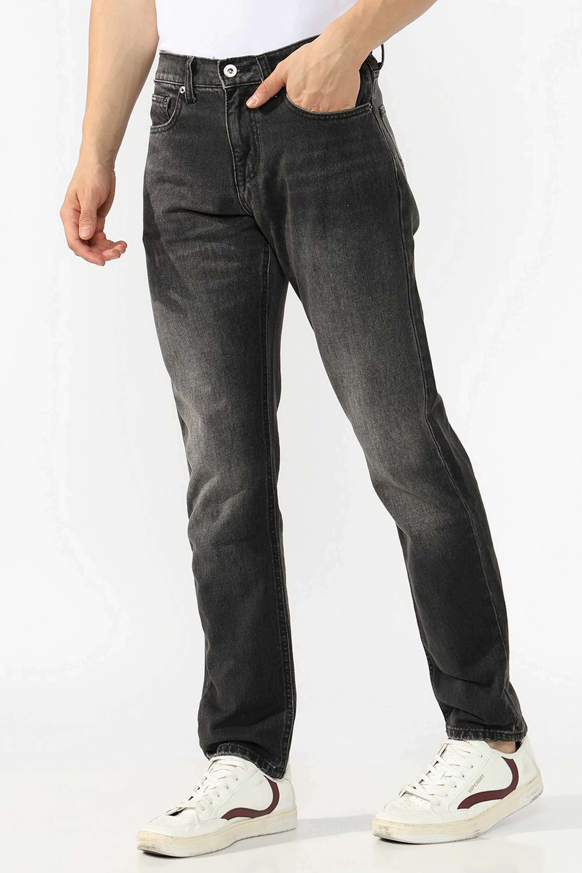 Solid-Cotton-Regular-Fit-Men-s-Track-Pants