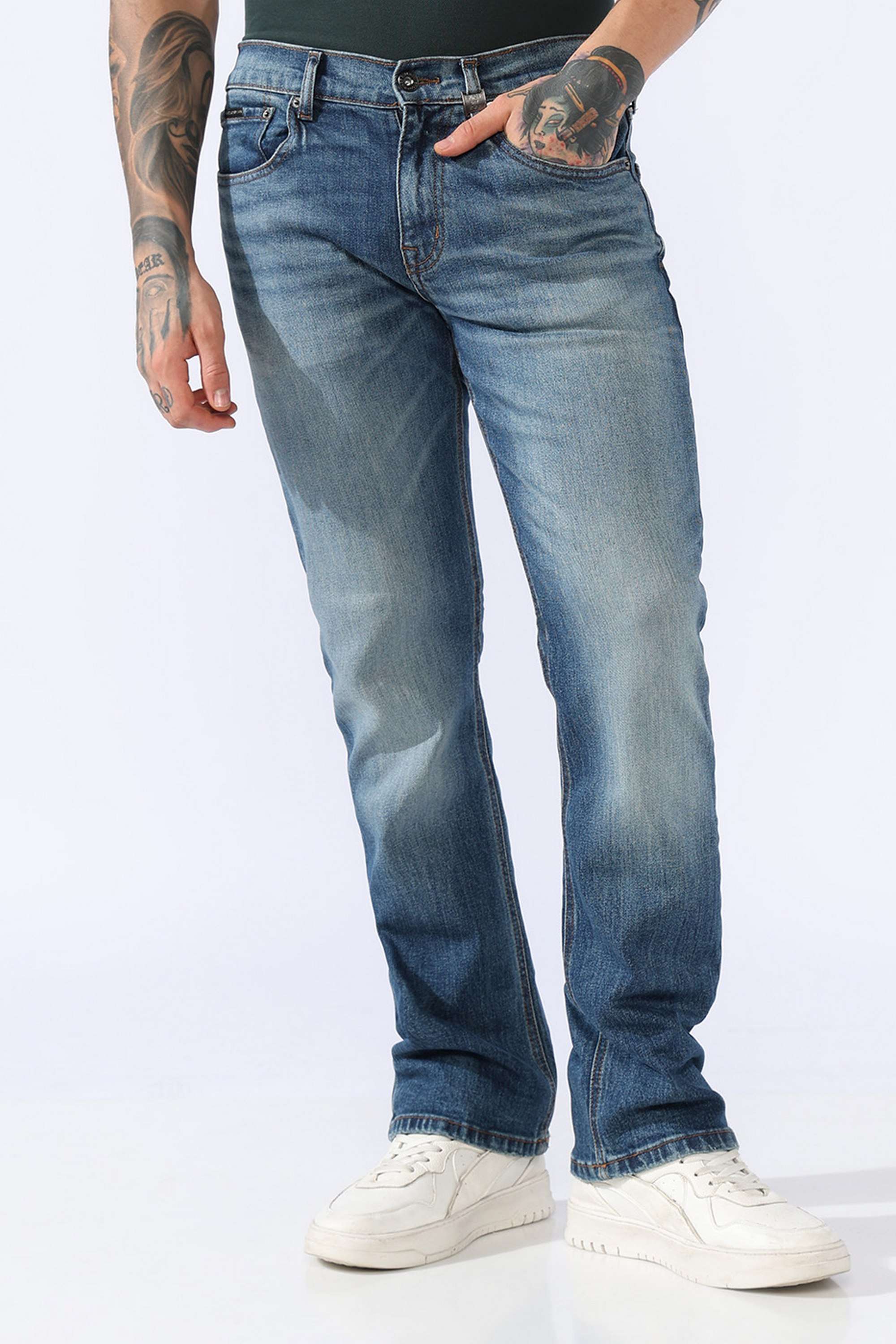 Solid-Cotton-Regular-Fit-Men-s-Jeans