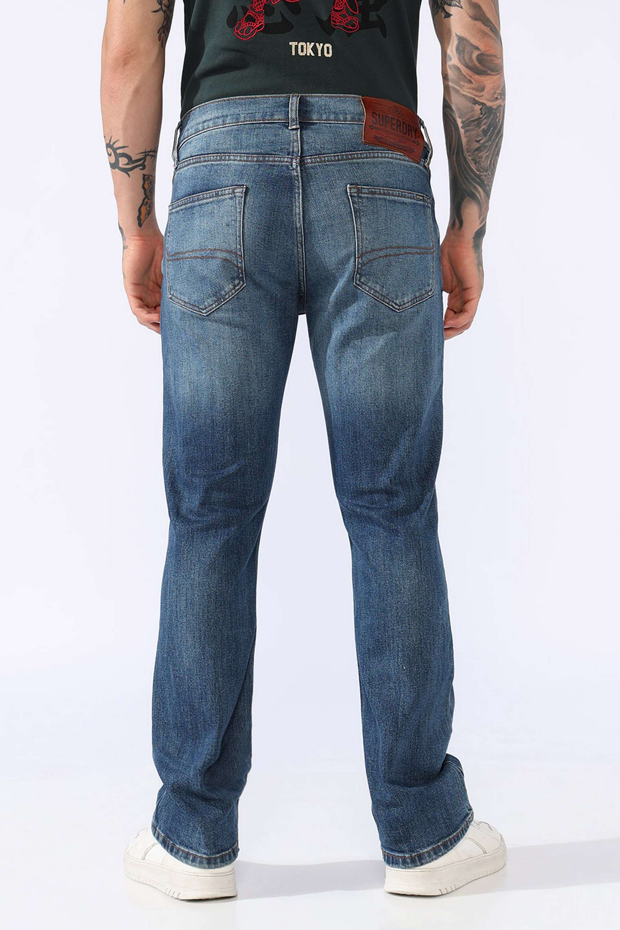 Solid-Cotton-Regular-Fit-Men-s-Jeans