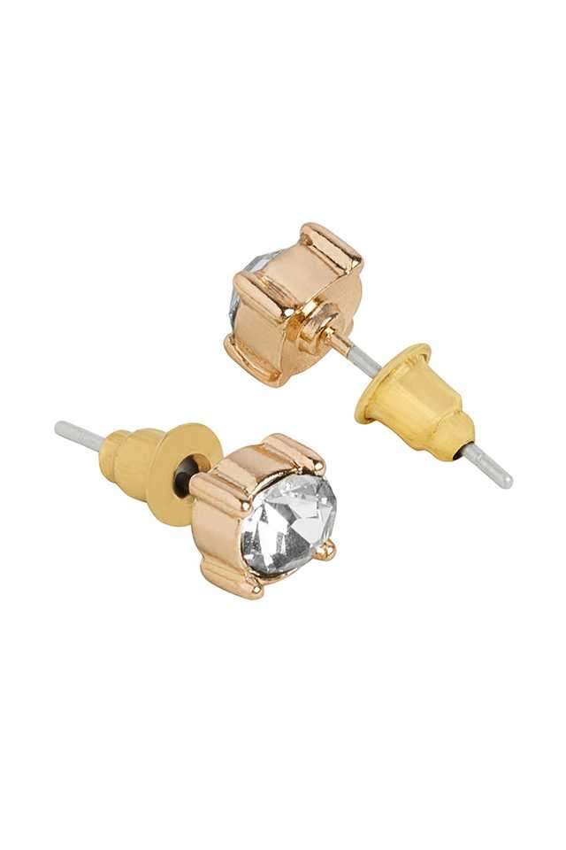 Women-s-Gold-Sparkle-Stud-Earrings-Pack-Of-Fifteen