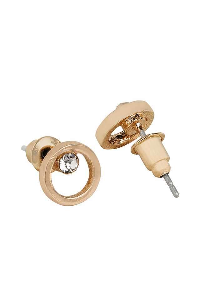 Women-s-Gold-Stud-And-Hoop-Earrings-Gold-Pack-Of-Ten