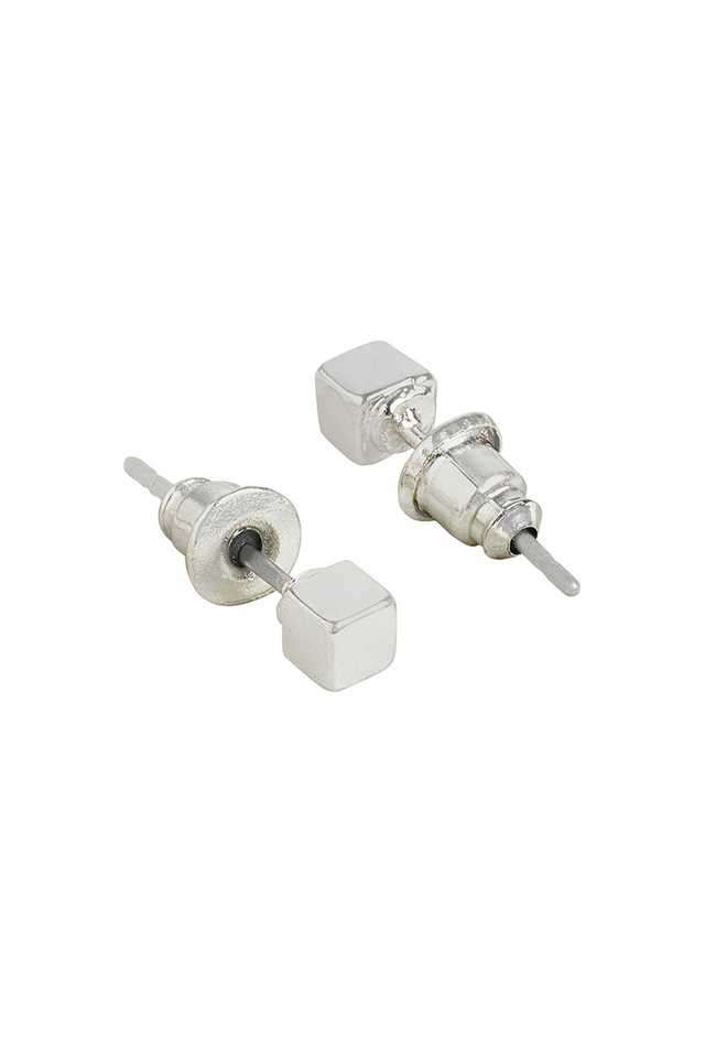 Women-s-Silver-Stud-And-Hoop-Earrings-Silver-Pack-Of-Ten