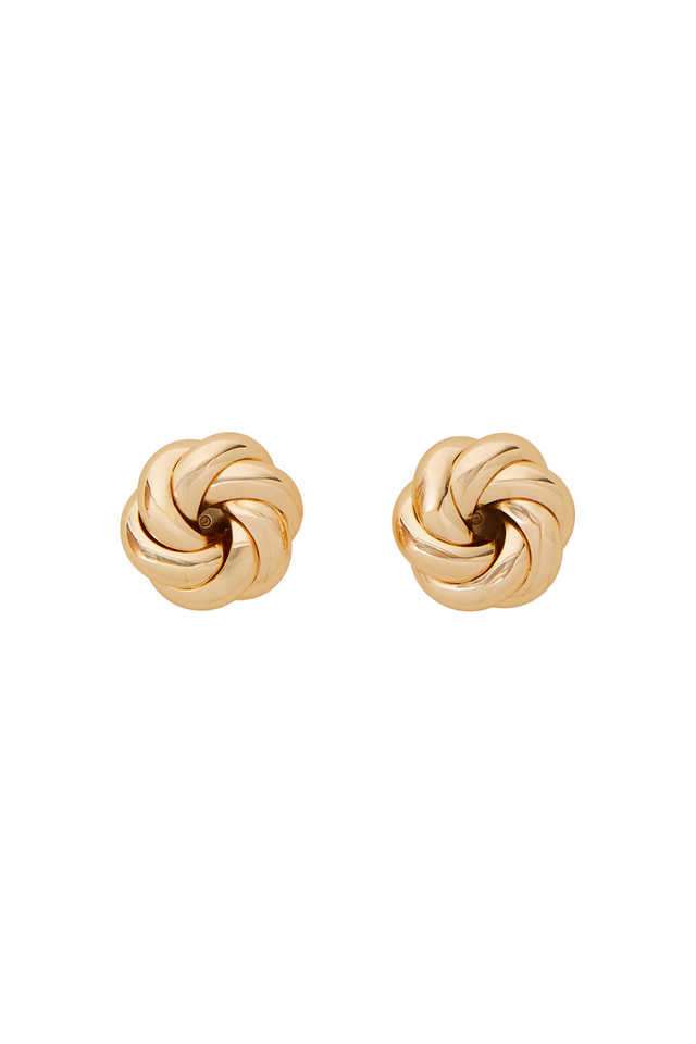 Gold-Twist-Knot-Stud-Earrings