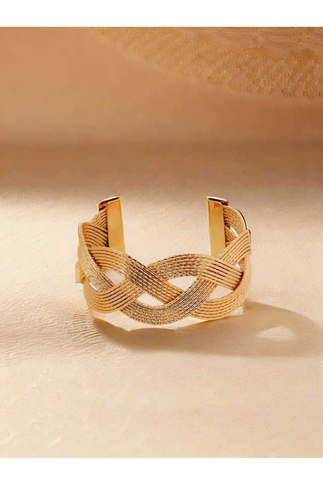 Plated-Textured-Bangle