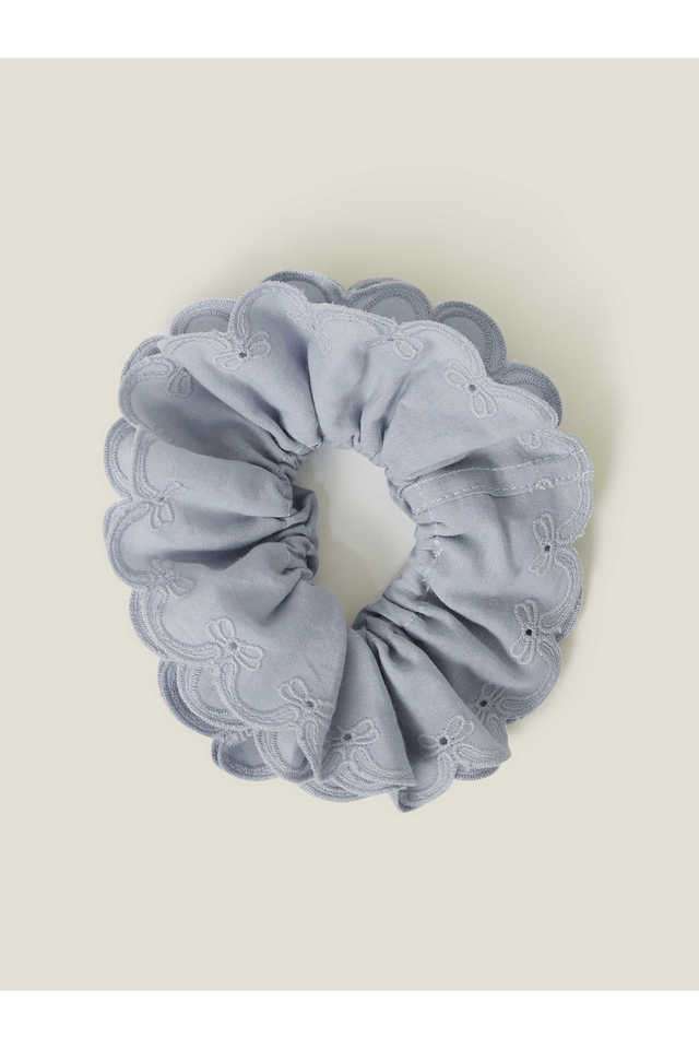 Blue-Broderie-Bow-Hair-Scrunchie
