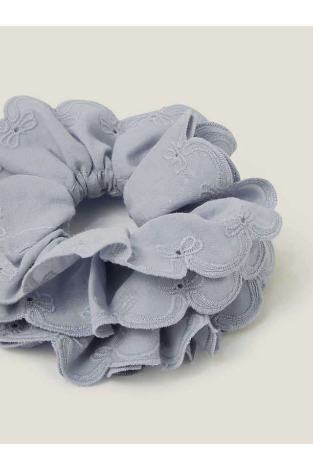 Blue-Broderie-Bow-Hair-Scrunchie