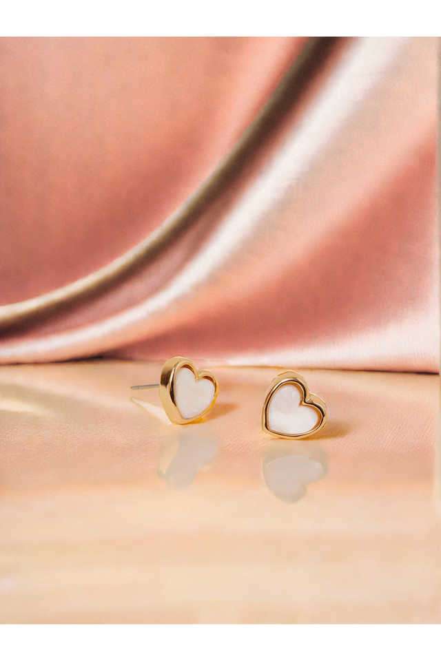 Moonstone-Heart-Earring-Gold-Earrings