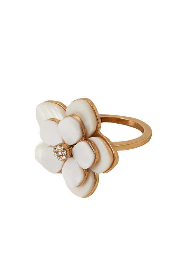 Mother-Of-Pearl-Flower-Ring-Cream-Medium