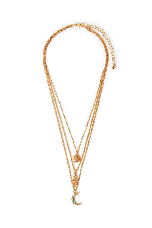 Gold-Cellestial-Layered-Necklace