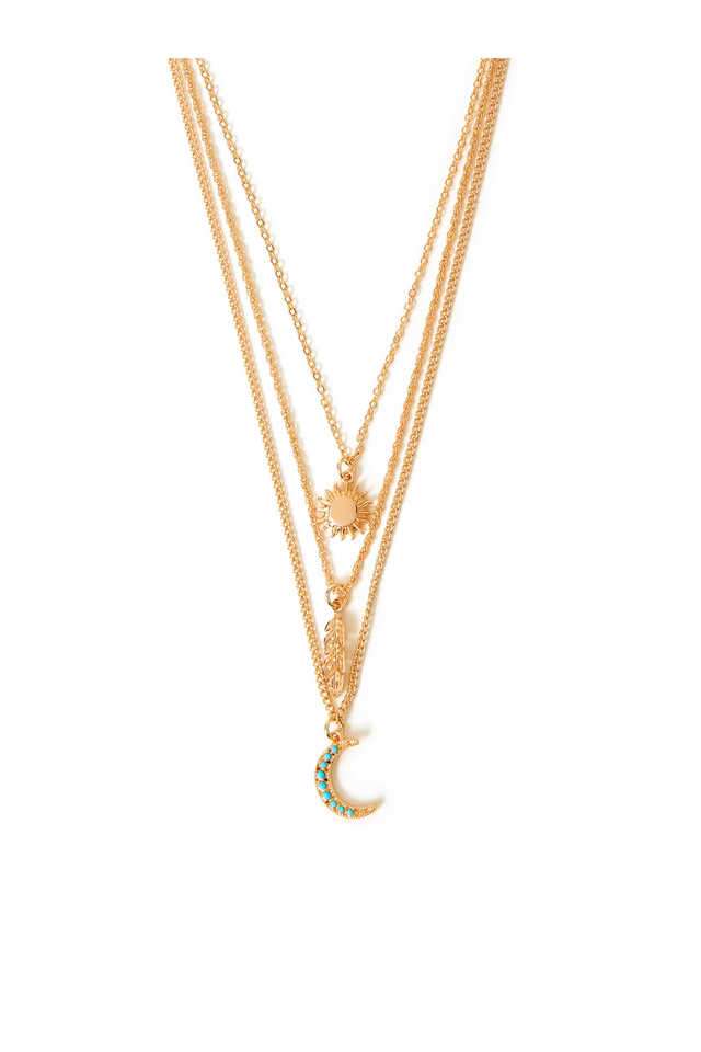Gold-Cellestial-Layered-Necklace