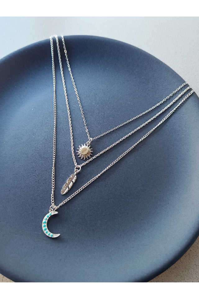 Silver-Celestial-Layered-Necklace