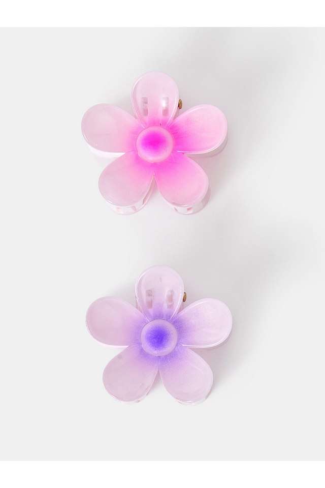 Palm-Beach-2-X-Flower-Claw-Clips