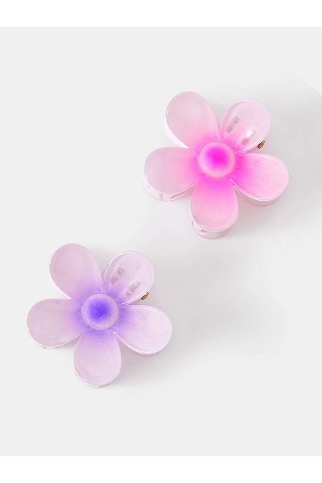 Palm-Beach-2-X-Flower-Claw-Clips