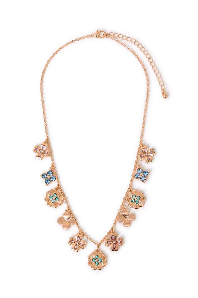 Gold-Clover-Charm-Necklace