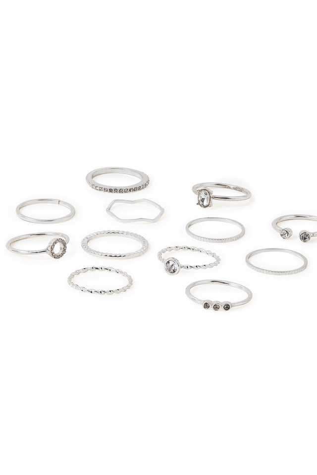 Women-s-Silver-Crystal-Ring-Pack-Of-12-Large