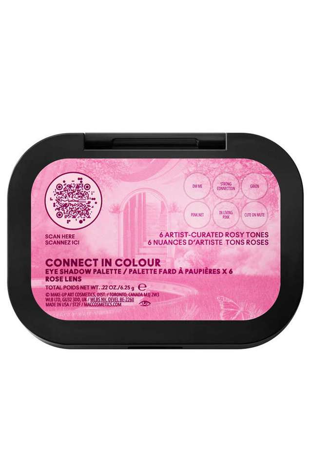 Connect-In-Colour-Eyeshadow-Palette-x-6---Rose-Lens -6.25-gm