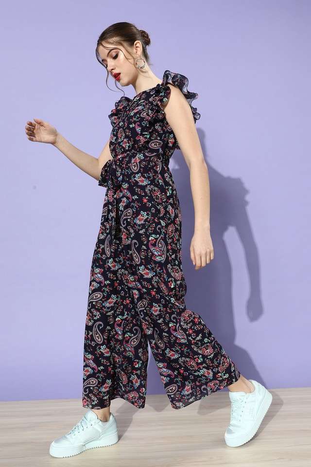 miss chase Floral Polyester Relaxed Fit Women's Jumpsuit-picture-42
