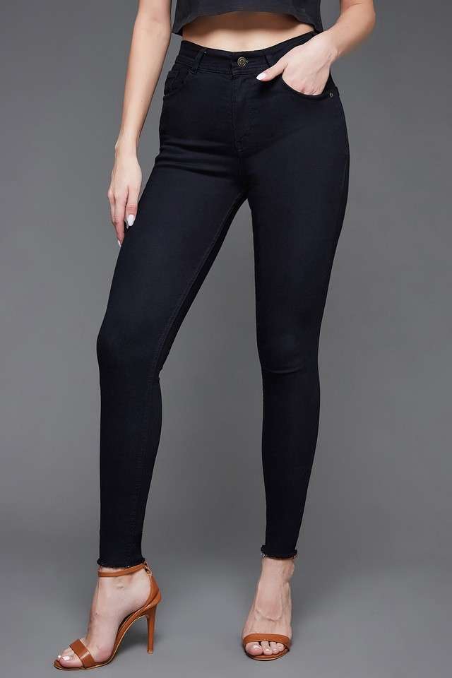 miss chase Heavy Wash Denim Slim Fit Women's Jeans-picture-31