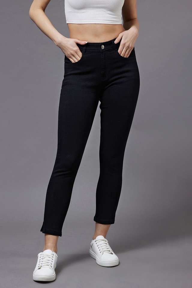 miss chase Heavy Wash Denim Skinny Fit Women's Jeans-picture-14