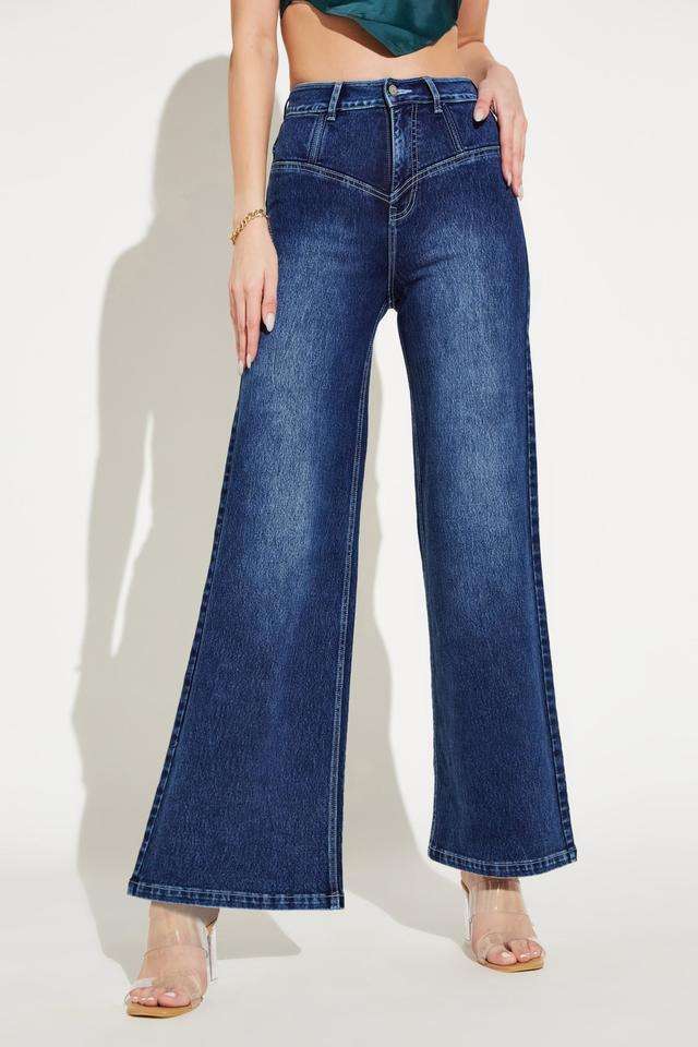 miss chase High Rise Denim Relaxed Fit Women's Jeans-picture-29