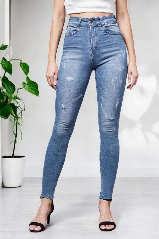 miss chase High Rise Denim Skinny Fit Women's Jeans-picture-16