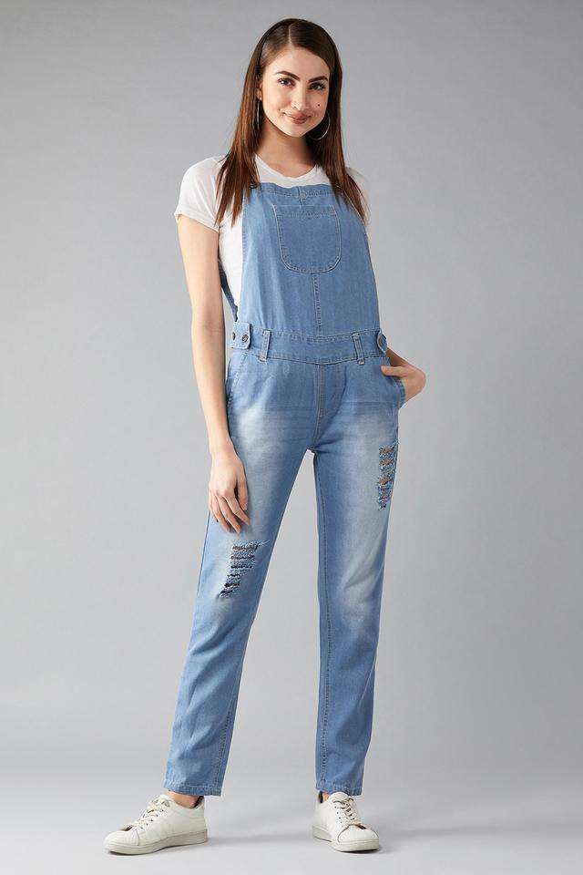 miss chase Solid Denim Women's Ankle Length Jumpsuit-picture-43