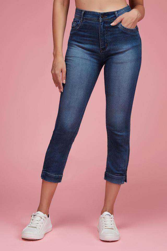 miss chase High Rise Acid Wash Denim Skinny Fit Women's Jeans-picture-22