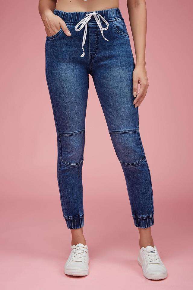 miss chase Mid Rise Acid Wash Denim Relaxed Fit Women Jeans-picture-28