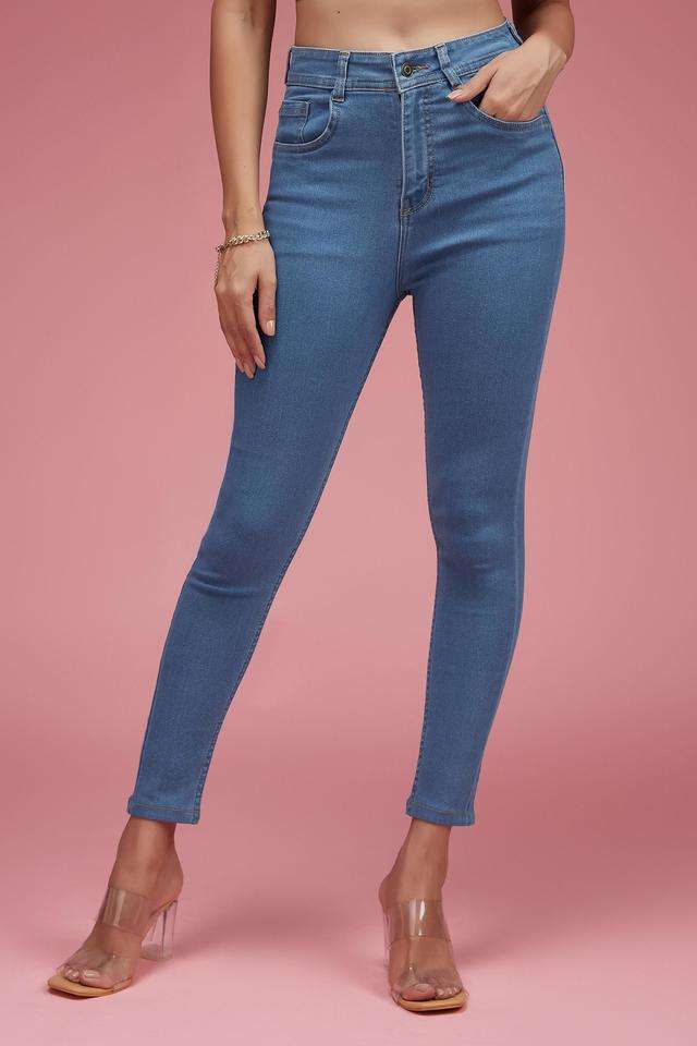 miss chase High Rise Denim Skinny Fit Women's Jeans-picture-14