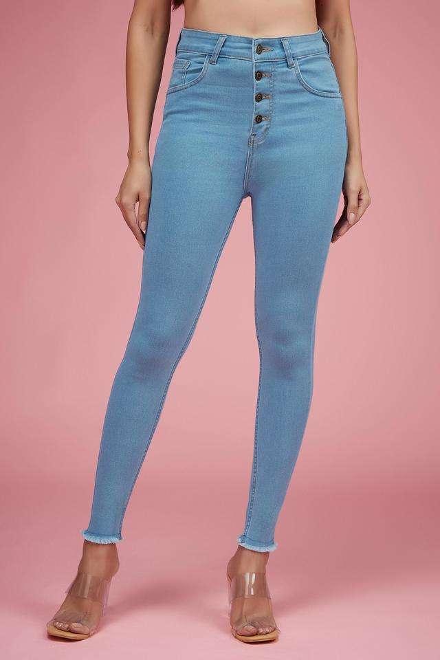 miss chase High Rise Denim Skinny Fit Women's Jeans-picture-24