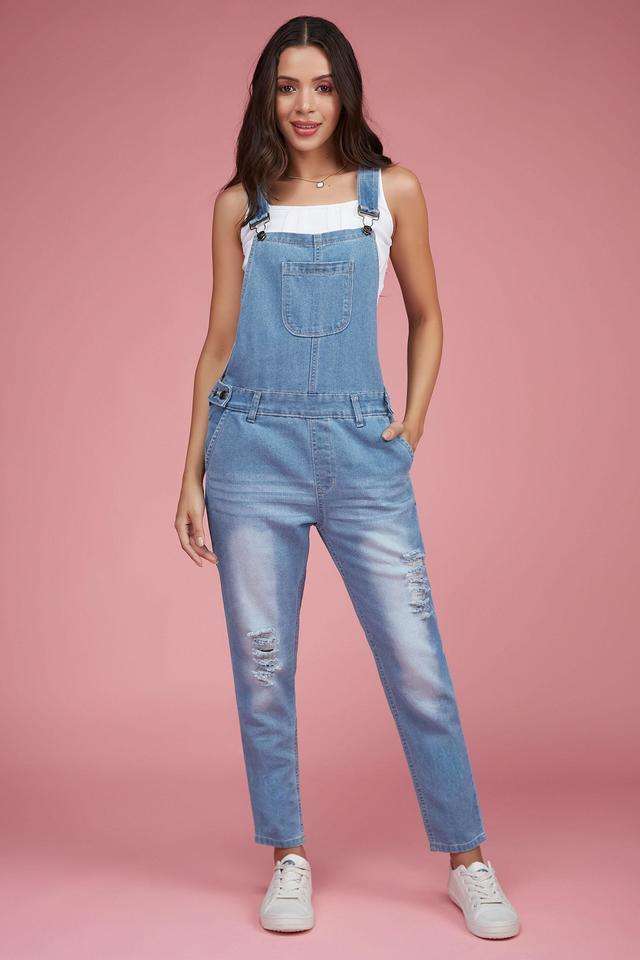 miss chase Solid Denim Women's Ankle Length Jumpsuit-picture-44