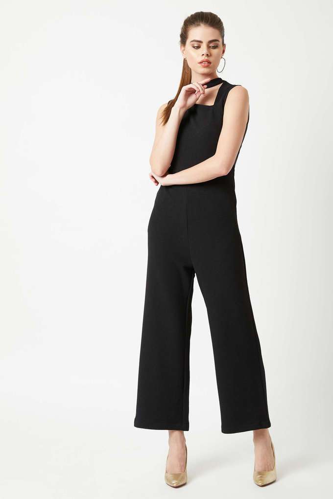 miss chase Solid Polyester Slim Fit Women's Jumpsuit-picture-22