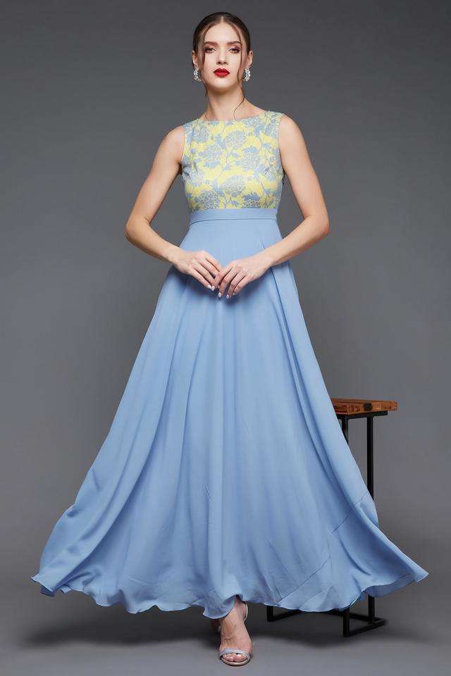 miss chase Solid Round Neck Polyester Women Dress-picture-37