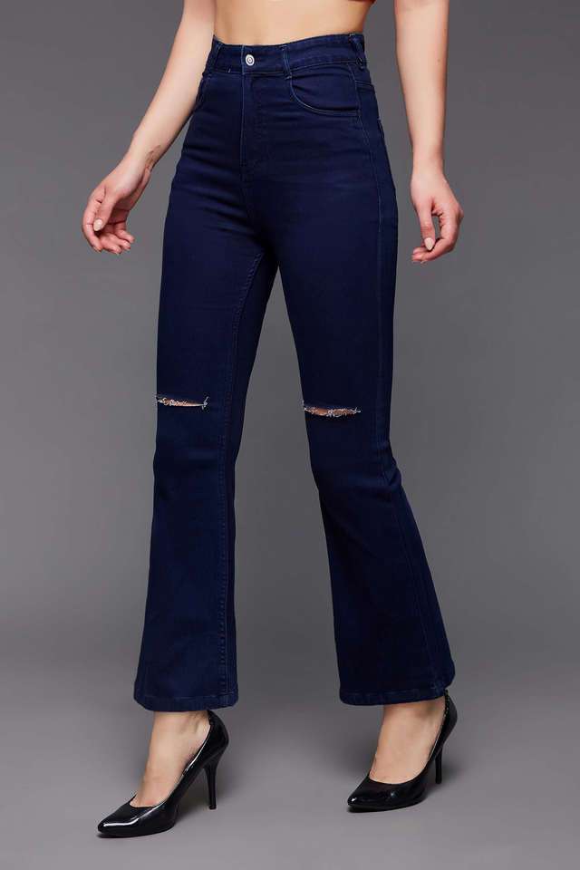 miss chase Bootcut High Rise Stretchable Denim Women's Jeans-picture-17