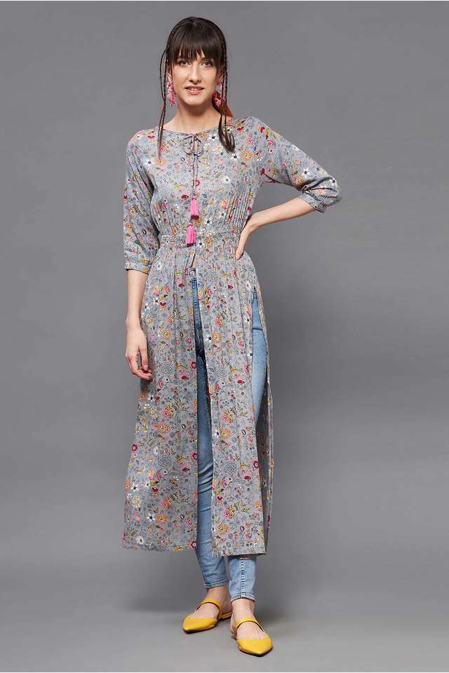 miss chase Floral Rayon Round Neck Women Top-picture-14