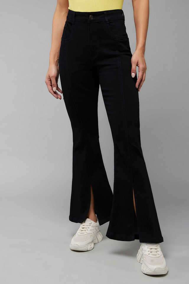 miss chase High Rise Heavy Wash Denim Relaxed Fit Women's Jeans-picture-45
