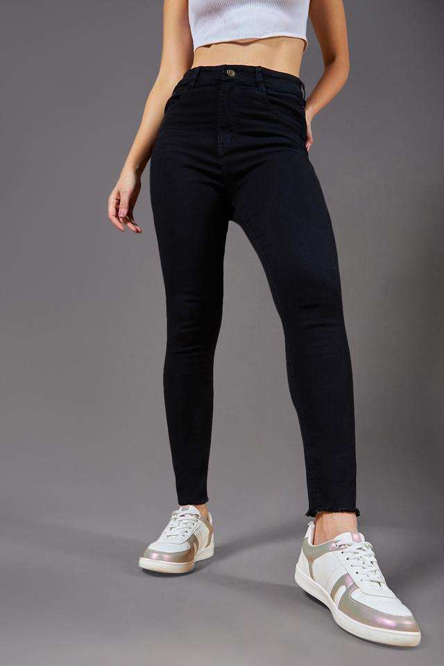 miss chase High Rise Heavy Wash Denim Skinny Fit Women's Jeans-picture-17