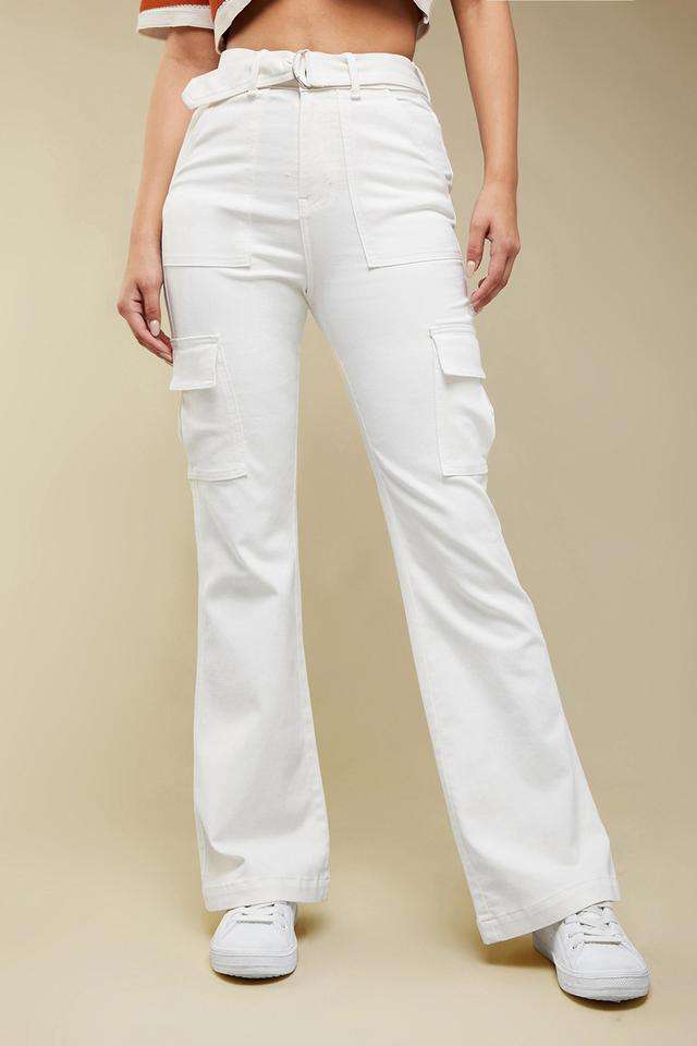 miss chase High Rise Heavy Wash Denim Relaxed Fit Women's Jeans-picture-29